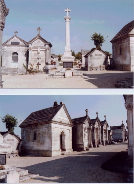 Photos de l'ancien cimetière en 1993 (Ph. Guy BRANCHUT)