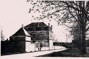 La Maison Fournier devenue la mairie par la suite.