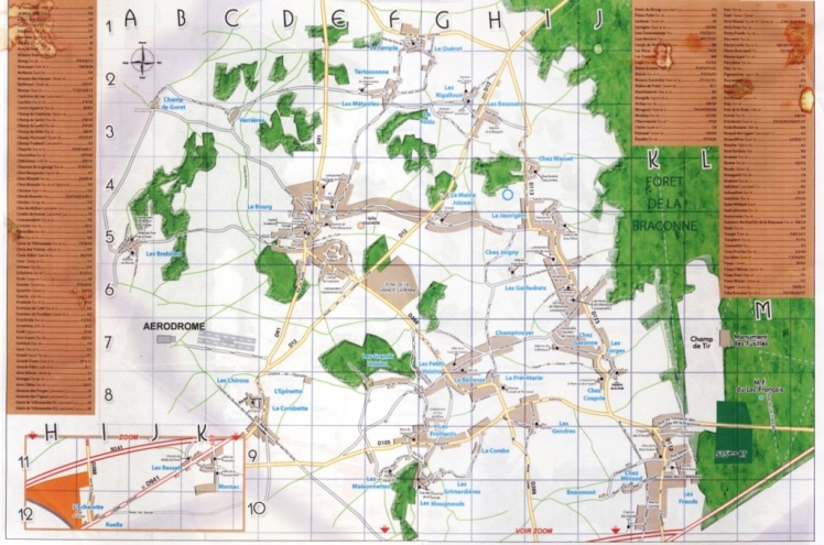 Plan &eacute;tablit par Annick LAPOUGE